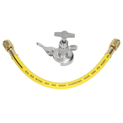 R134A Can Tap Dispensing Valve Bottle Opener Universal Refrigerant Dispenser Valve Tool for R12 R22 R134A Air Conditioning