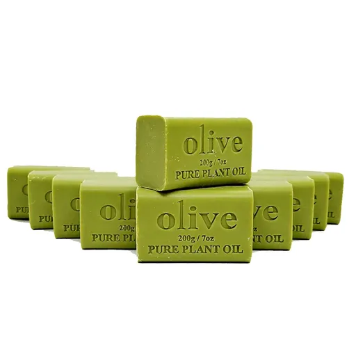 Orku 10 x 200g Olive Plant Oil Soap Bars Australian Made
