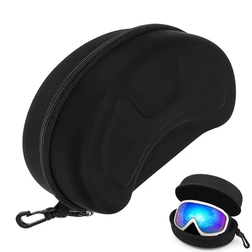 Ski goggles case - Sunglasses case - Glasses case - Glasses case - Ski goggles storage case - ski goggles protective cover - storage box - protective cover - with hook - for ski goggles, sunglasses, sports glasses, sunglasses and reading glasses - 20