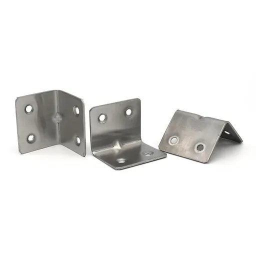 Heavy Duty Stainless Steel Corner Braces L Shape Brackets,90 Degree Joint Right Angle Bracket Fastener for 3Pack