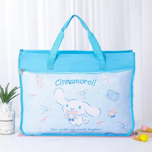 toolesia Nylon Art Bag A3 Sketch Board Storage Cube Big Ear Dog Hugging Bear B Figure 45 long * 11 wide * high 33.5CM