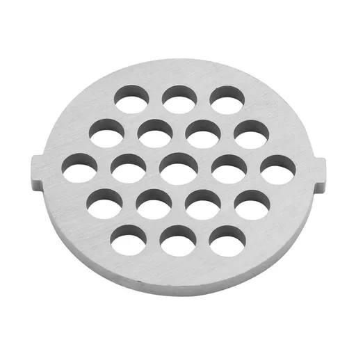 Meat Grinder Plate Disc Knife Alloy 7mm Hole Silver