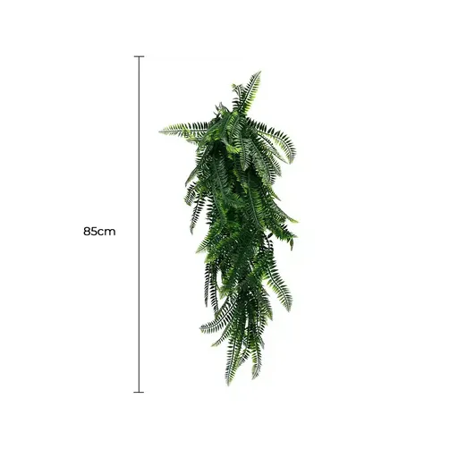 Artificial Mixed Green Bracken Fern 85cm UV Resistant