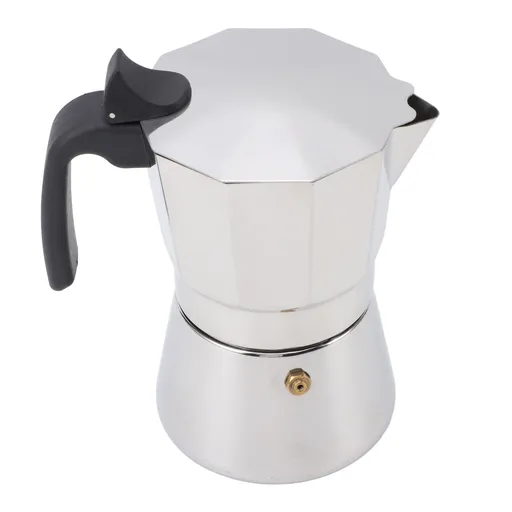 Stovetop Coffee Pot 304 Stainless Steel Exquisite Stylish Coffee Maker Pot for Home 300ML