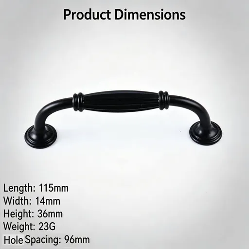 10 Pcs M8820-96 Black