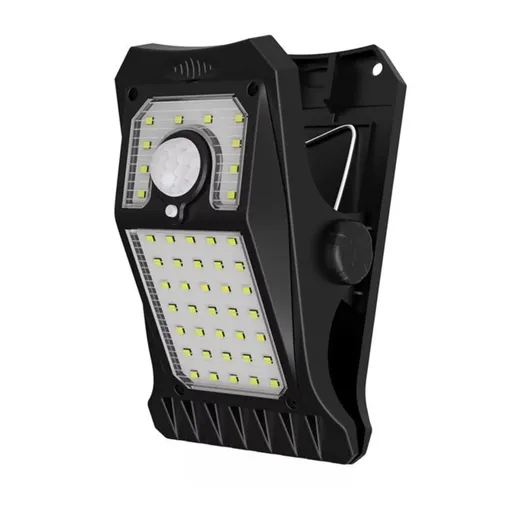 Clip-On Solar LED Light Outdoor Motion Sensor 45 LEDs IP65 Waterproof Security Wall Light