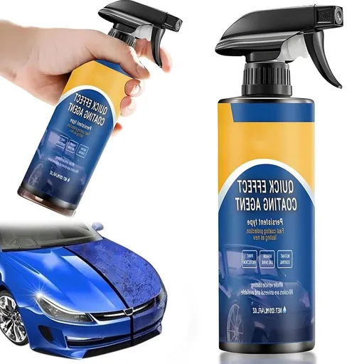 Car Polish & Coating Spray - All in One Cleaner + Restorer for Paint, Protective Layer Formula, Safe for Most Auto Finishes