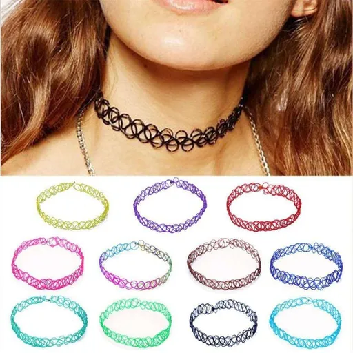 12-piece Necklace Set, Black