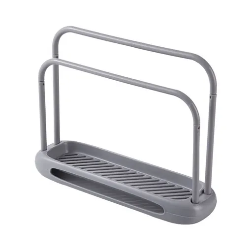 Kitchen Sponge Holder Dishcloth Hanger, Kitchen Sink Rack Tray Organizer Stand for Sponge, Dish Cloth, Rag, Brush （2pcs）