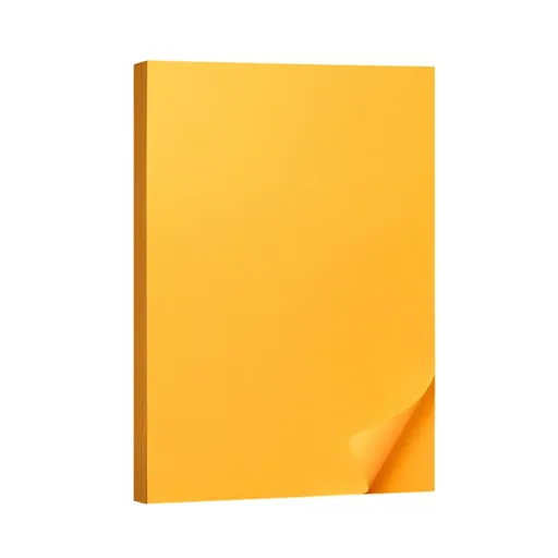 A4 80gsm Coloured Paper Multi Color Pack Printer Paper for Craft School Use - Orange