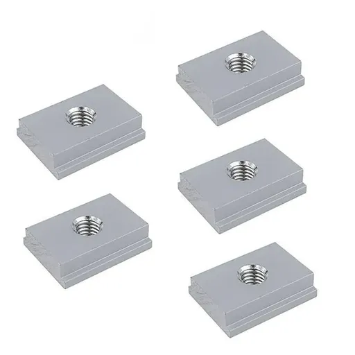 T Track T-Slot Slider Miter Aluminium Alloy Jig Tool Woodworking Set - 5PCS(M8)