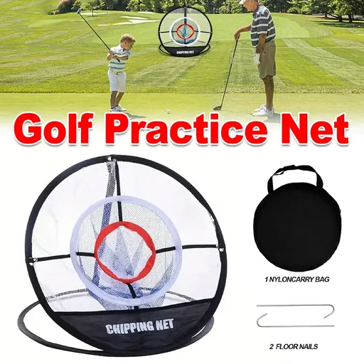 Golf Chipping Net Practice Training Net Portable Target Pop Up Net for Outdoor