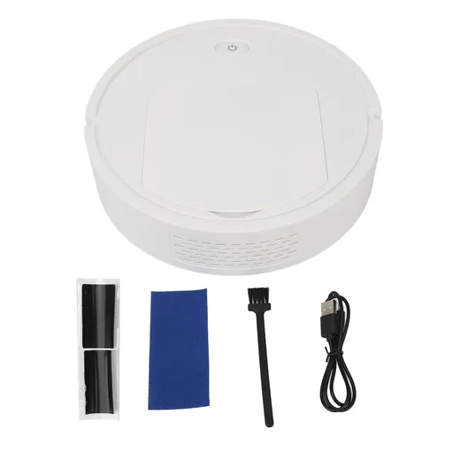 Robot Vacuum Cleaner Smart Efficient Low Noise USB Rechargeable Robot Vacuum Mop Combo for Pet Hair Carpet Hard Floor