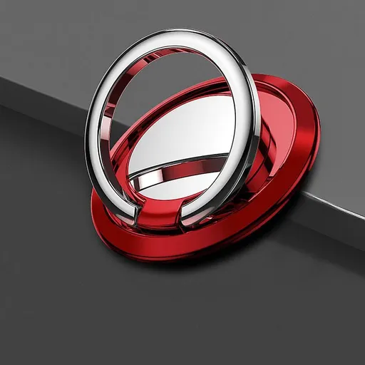 Replacement 360° Rotatable Finger Ring Mobile Phone Holder Stand Grip For Universal Magnetic Car Holder Phone Back Sticker Pad Mount Sticker | | Red
