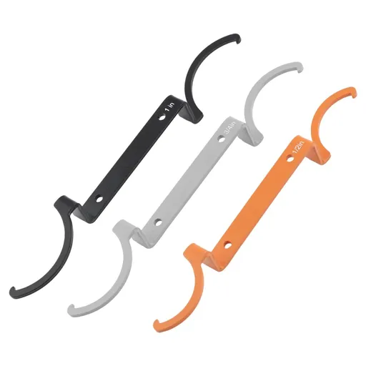 3pcs 3-in-1 Conduit Lockout Wrench Set, Loosen Locknuts Repair Tighten, Alloy Steel wrench, Offset Elbow Heavy Duty