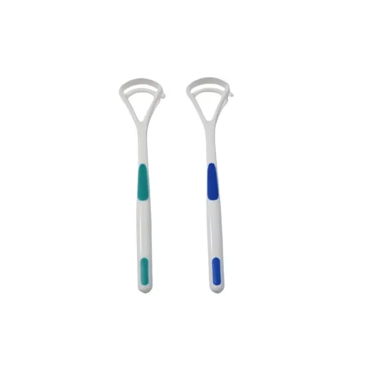 2 PCS Tongue Scraper Cleaner Tongue Coating Brush Oral Cleaning Tools Tongue Scraper to Combat Bad Breath and Help Freshen Breath