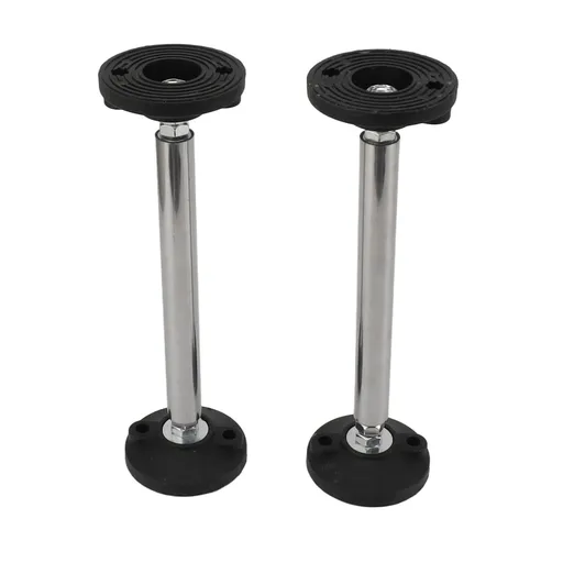 2Pcs Cabinet Adjustable Support Rod Stainless Steel Bathroom Cabinet Hanging Installation Lifting Support Rod Model 200