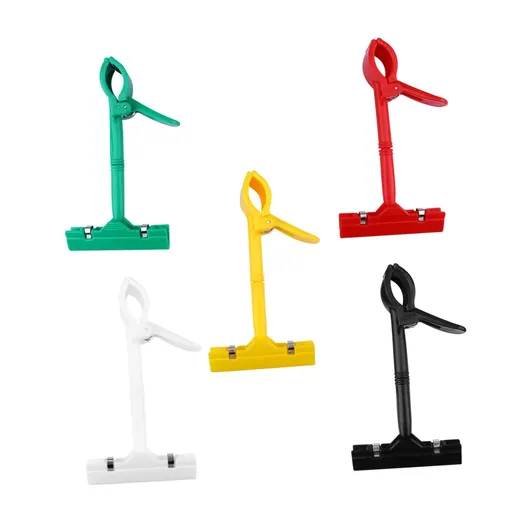 10 Pcs Clip Display Signs Tag Holder Basket Labels Logo Cards Small Sign Holder Shelf Labels Rotating Display Stand Label
