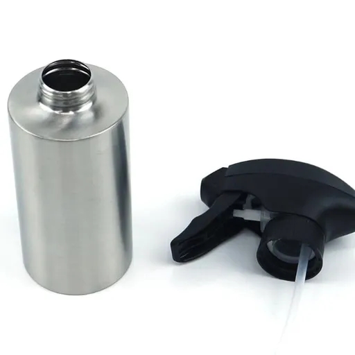 Plated Stainless Steel Oil Dispenser for Kitchen and Home Use, and Stylish Cooking Accessory