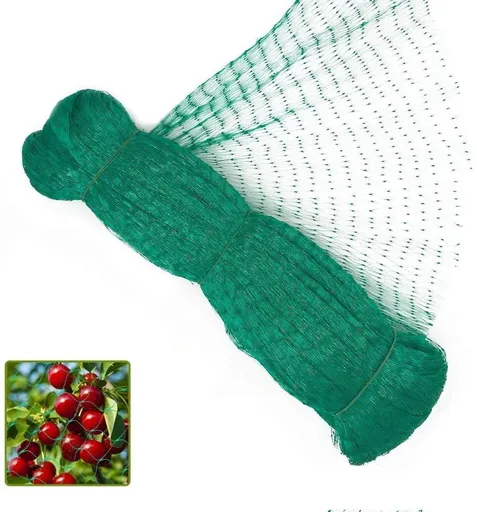 Bird Netting Garden Netting Pest Barrier,Cicada Netting for Garden Against Birds, Deer,Squirrels(13 x 19.8ft Green)