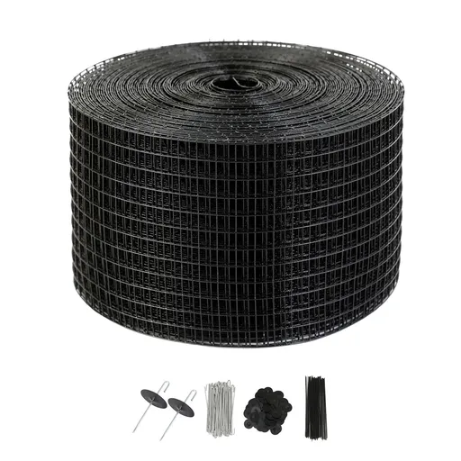 8in x 100ft Solar Panel Bird Guard Critter Guard Roll Kit 100pcs Fasteners