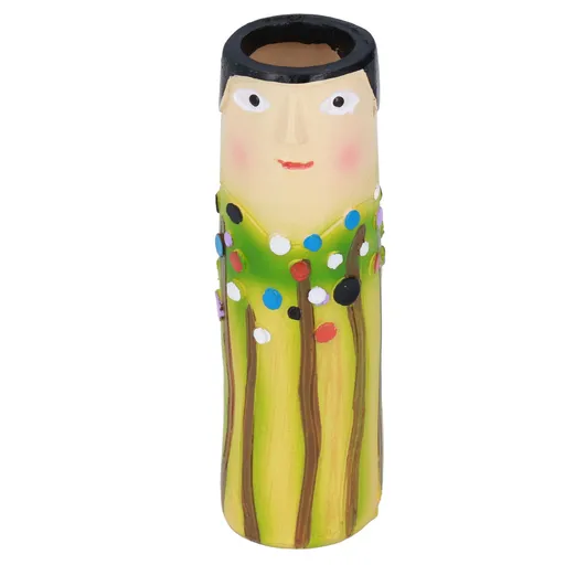 Vase Resin Ornament Exquisite Odorless Handicraft Vase Ornament for Home Offices Living Room02