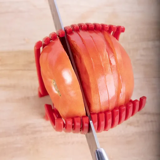 Multi use Tomato Slicer Holder Potatoes Round Fruits Vegetables Tools Kitchen Cutting Aid Get Perfectly Sliced Tomato And Vegetable
