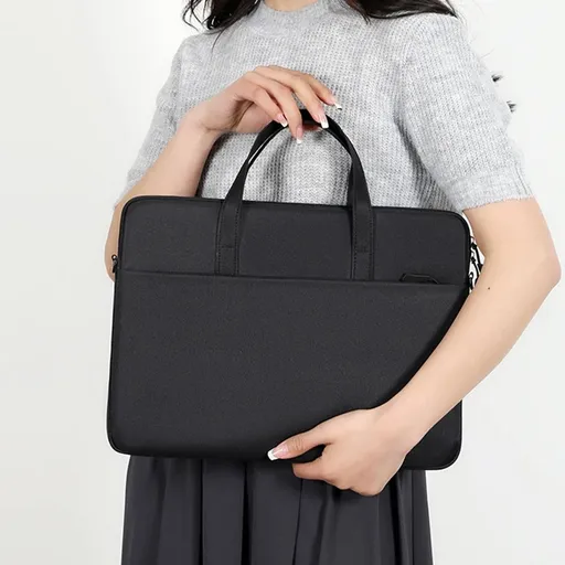 Laptop Shoulder Bag, 14 Inch Computer Bag, Laptop Bag Case Women Men, Waterproof Briefcase With Handle