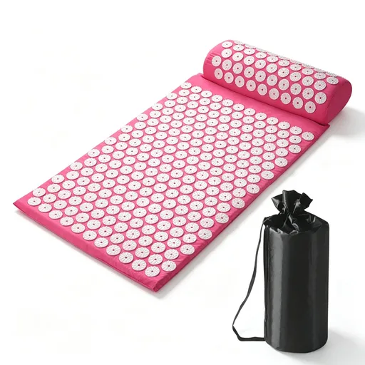 Rose Red Single Acupressure Pillow | Christmas Stylish Body Care Gift | Meridian Acupoint Massage Relax Pillow