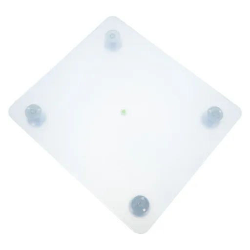 Stable Epoxy Resin Table, White Acrylic, Adjustable for Home