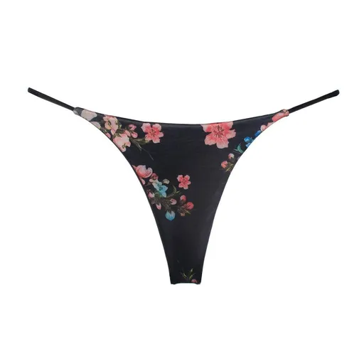 Women Milk Silk Low Waist Bikini Thong Rosa XL Size: XL; Recommended weight (kg): 61 - 68; Waist (cm): 76 - 82; Hip (cm): 94 - 98; Suitable fit: full build