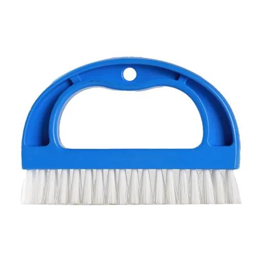 Shape Car Carpet Brush | Fine Bristle Curved Handle Slip Wash Brush | Anti Slip Upholstery Cleaning Brush for Fabrics