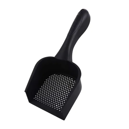 Cat Litter Scoop Small Hole,Cat Litter Scoop with Handle,Litter Cleaner Scoop,Portable Integrated Cat Litter Scooper