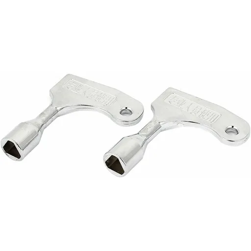 2 pcs Triangle Keys For Elevator Emergency Quick Release For 9Mm Lock