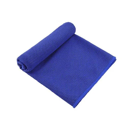 Cooling Towel Sports Ice Scarf Quick Dry Breathable Gym Fitness Golf 1pc - Blue