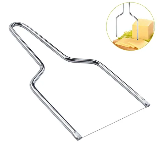 Stainless Steel Cheese Slicing Tool Adjustable Thickness Handheld 8.3x9.6cm