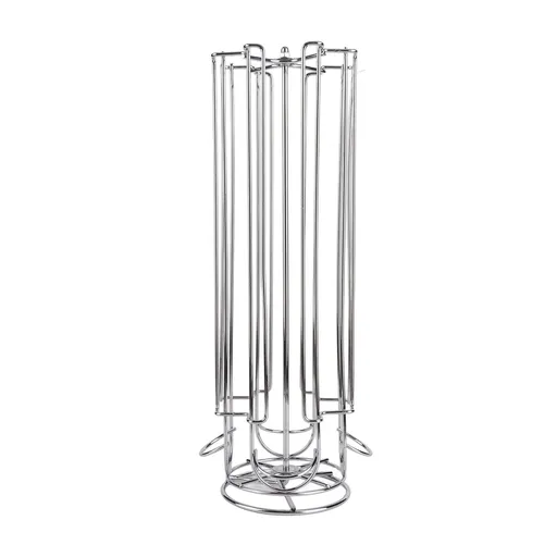 Coffee Pod Holder Tower Stand Rack Revolving Rotating 28 Capsules Coffee Capsule Organizer for Dolce Gusto