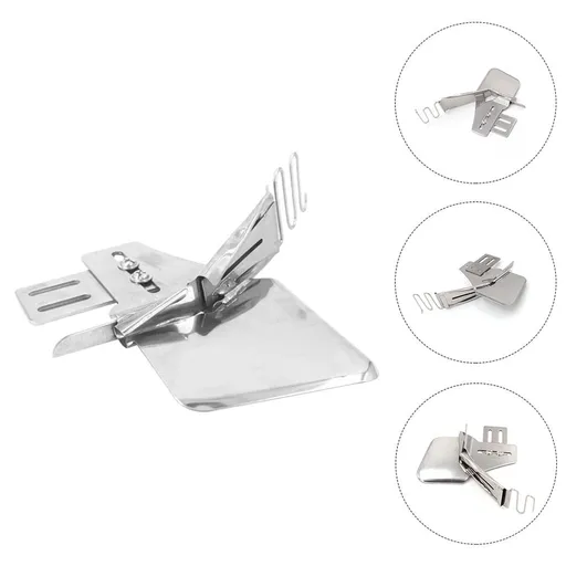 Sewing Machine Binder Stainless Steel Plated Silver for Accents and Borders