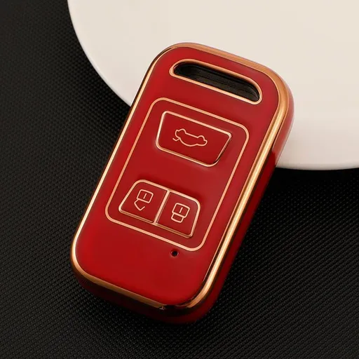 Car Key Case Chery Ant TPU Color My Life Red
