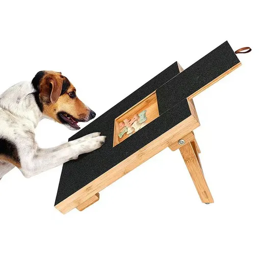 Large Dog Scratch Board with Dog Treat Drawer, Dog Scratch Pad for Nails & Replace Sandpapers Multifunctional Dog Nail File Board Dog Scratching Board Trimming Tool for Easy Pets Nail Care