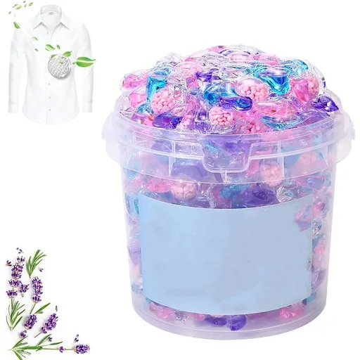 5 In 1 Laundry Pods Deep Cleaning Fabric Softening Fresh Scent 30 Piece