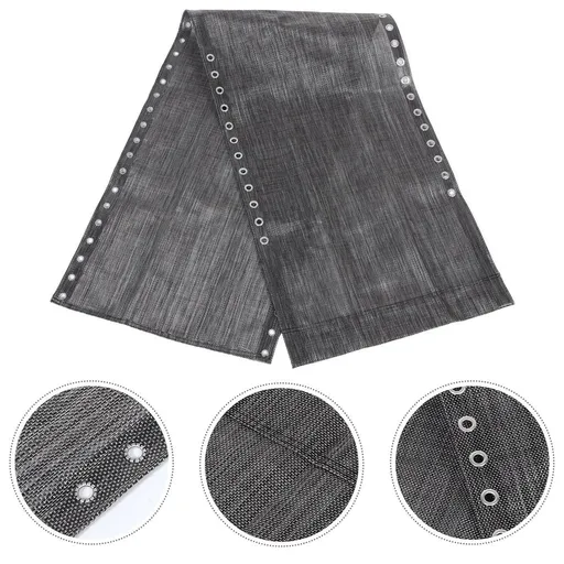Grey Outdoor Chair Fabric Replacement for Camping and Balcony Use 1Set