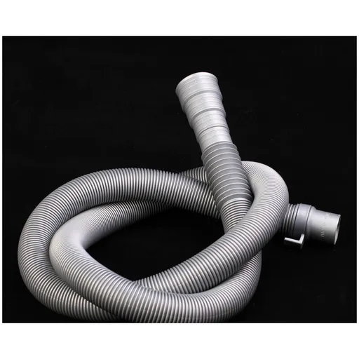 Corrugated Plastic Tube Washing Machine Drainage Extension Tube Gray, 2m