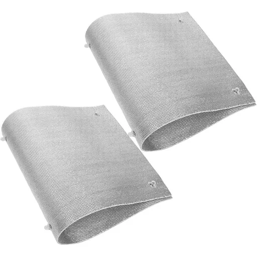 2pcs Thermal Window Film for Glass, Silver Aluminum Foil Sunshade, Heat Blocking, UV Protection, Easy Installation