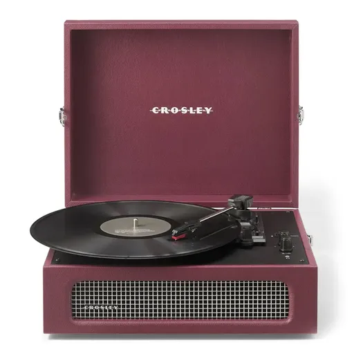 Crosley Voyager Bluetooth Portable Turntable - Burgundy