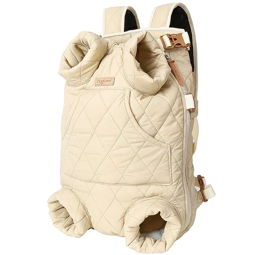 Winter Pet Front Pack: Warm, Lightweight, Hands-Free, Cozy Companion for Every Journey/beige