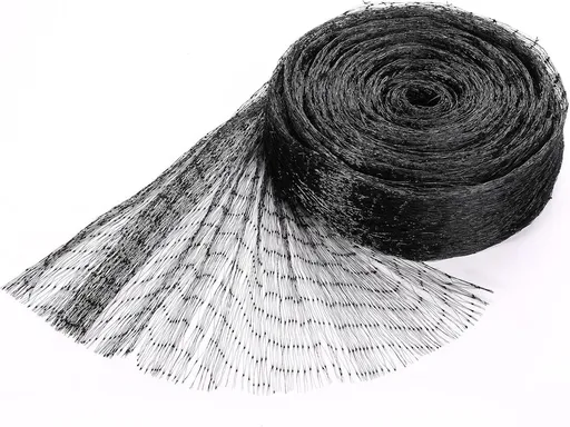 Anti-Bird Netting - bird protection netting - aviary chicken coop netting - Resistant Polyethylene - Garden Protection - for Fruit Trees, Ponds and Crops - Black - 4m x 6m