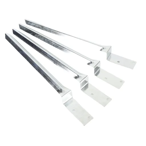 Fence Post Anchor Galvanized Steel Multifunctional Mailbox Fence Post Spike for Outdoor Swing