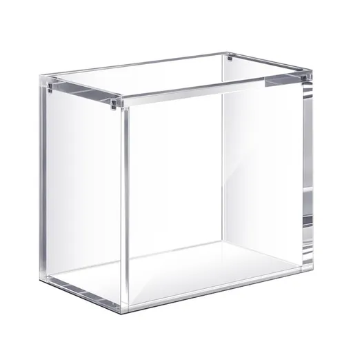 Acrylic Magnetic Case Booster Box Protective Case Stackable Thick Magnetic Closure Gifts for Collectors, （15.3*8.7*13.5cm）