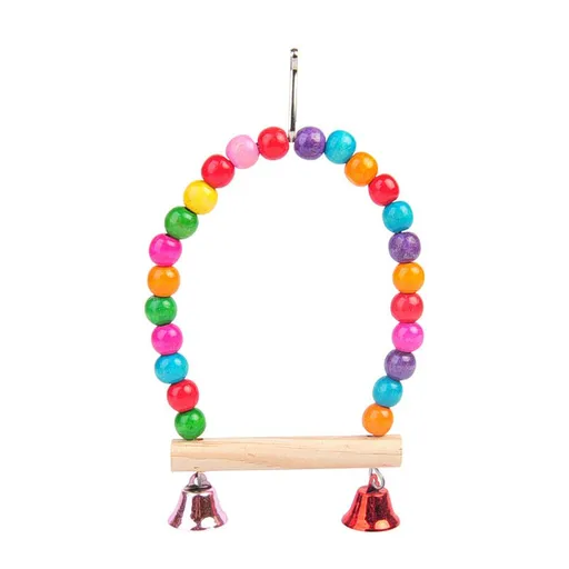 2pcs Bird Swing Decor Parakeet Toy Bird Stand Toy Parakeet Balance Train Toy Bird Toy Bird Parrot Cage Toy Bird Standing Parrot